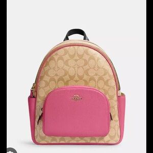 Coach court backpack - pink